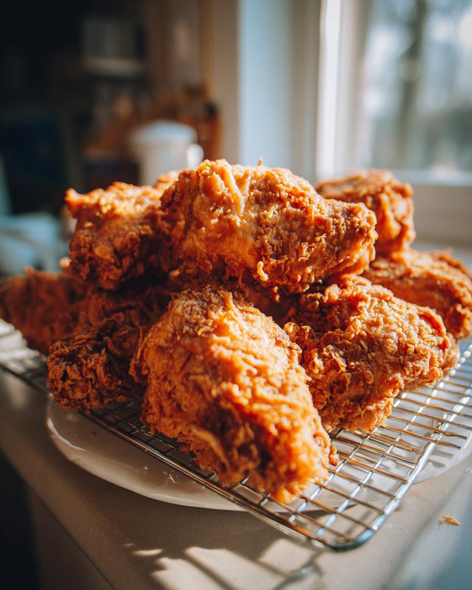 Amazing 325F fried chicken secrets
