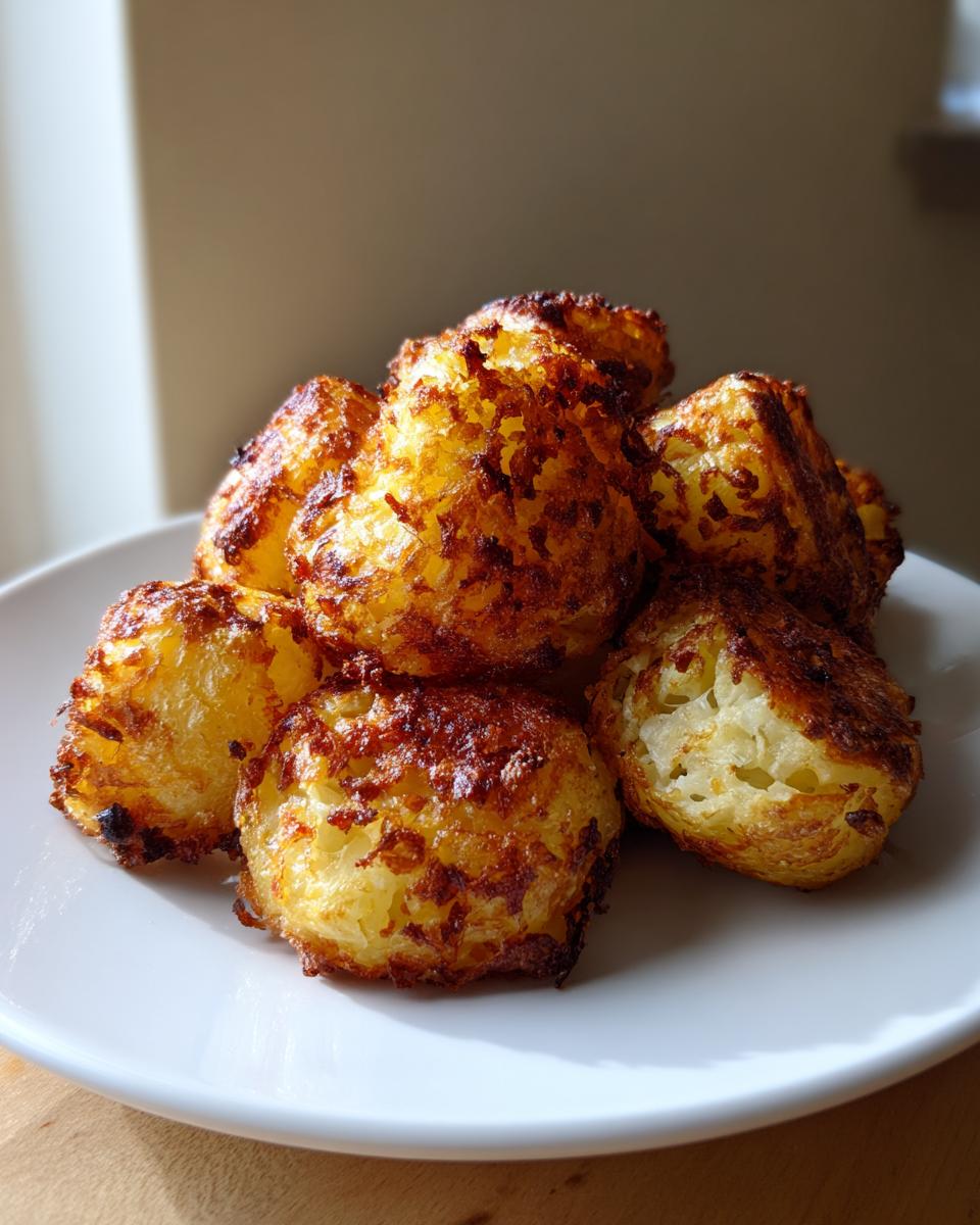 A pile of perfectly crispy, golden brown roasted potatoes with a fluffy interior, served on a white plate.